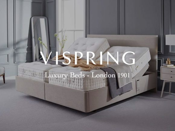 adjustable bed bases by Vispring offered by Sleep & Dream Luxury Mattress Store, 510 W Cordova Rd, Santa Fe, NM 87505 505-988-9195