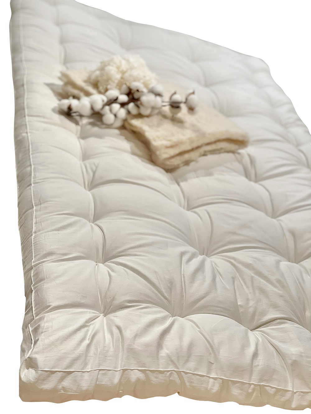 wool latex bed topper