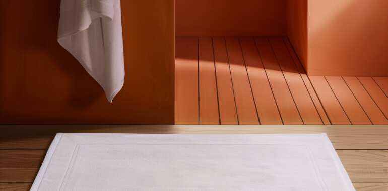 100% Organic Cotton Bath Mat
